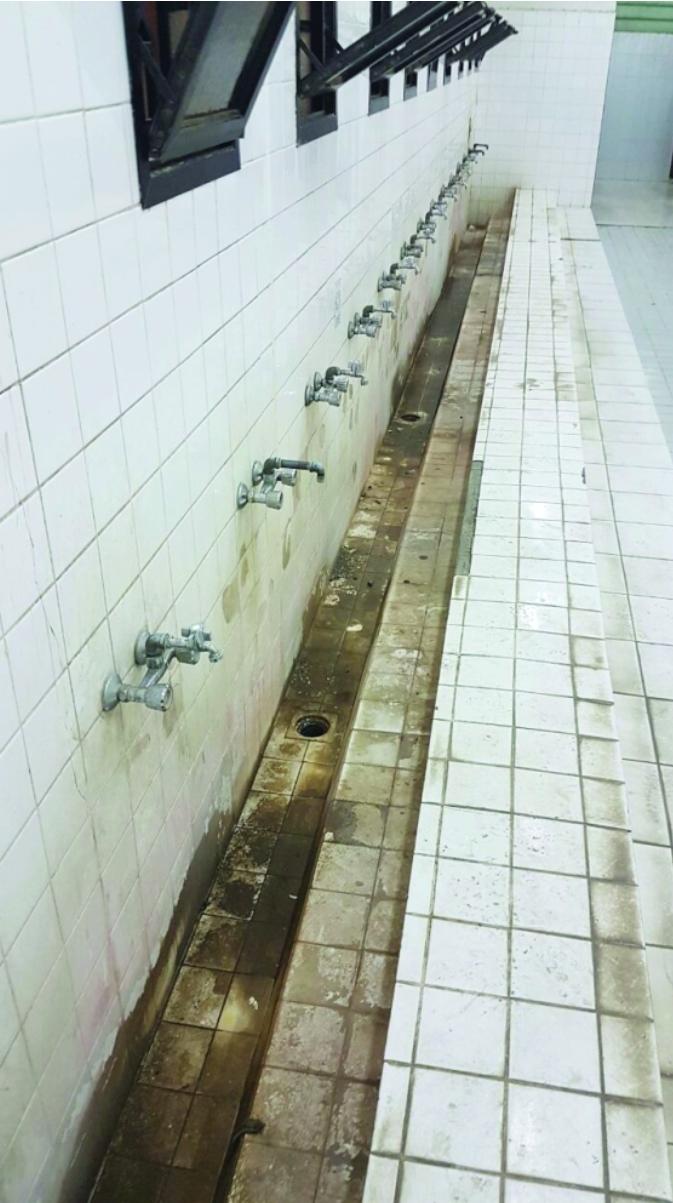 حمامات المسجد والنظافة العامة
